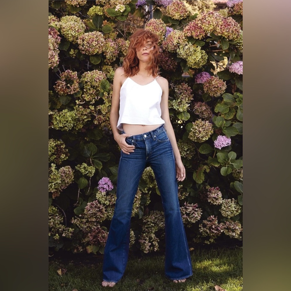 AMO Kick Mariner Mid-Rise Bootcut Jeans